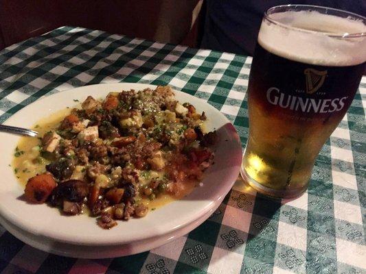 This is the chicken and beef Irish curry over rice. It was absolutely incredible! Irish Curry