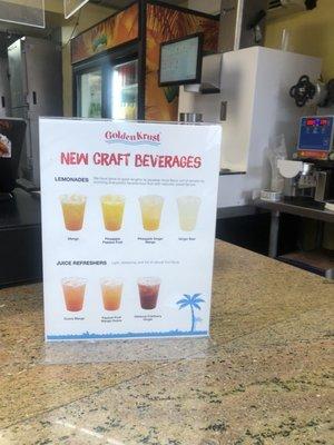 New Craft Beverage made to order