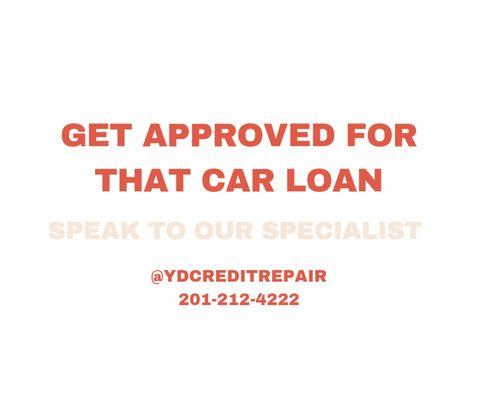 Get approved for that car loan