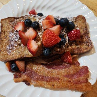 Gluten Free AND Egg Free French toast.