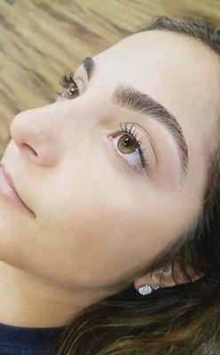 brow threading/shaping