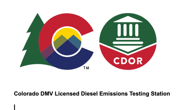 Colorado DMV Licensed Diesel Emissions Testing Station