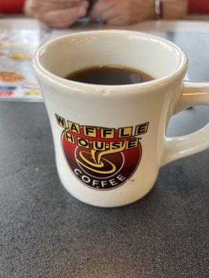 Waffle house coffee cup