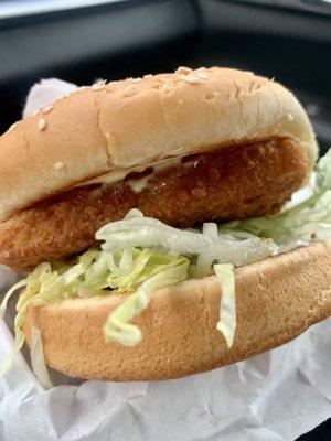 Fish burger