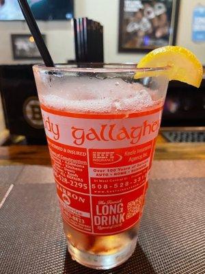 Strawberry Lemonade cocktail