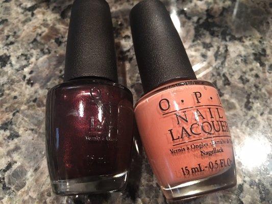 Nice selection of opi