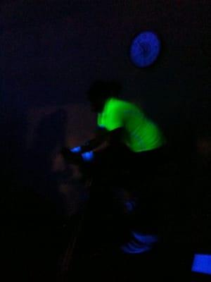 Neon "Amy G." RPM spinning instructor extraordinaire