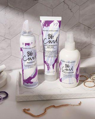 Bb. Curl
 Enhanced with a rich, curl-loving blend of oils + butters.