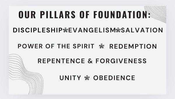 Our pillars of foundation