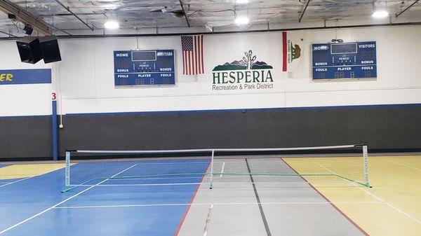 Pickleball court