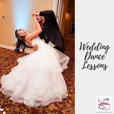 We can help you gain confidence for your first wedding dance as Mr. and Mrs.