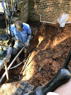 WATERLINE REPAIR