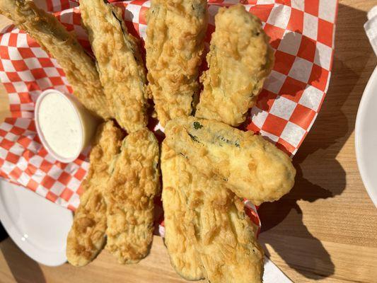 Fried pickles