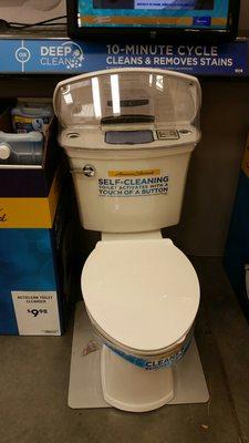 Self cleaning toilet $399