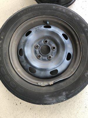 Dented 16inch rim