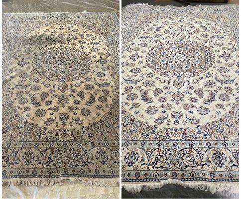 Professional and expert cleaning for your rugs so they can look like new again