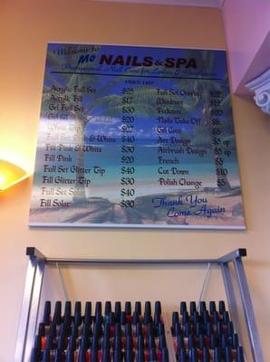 Nail Services and Prices