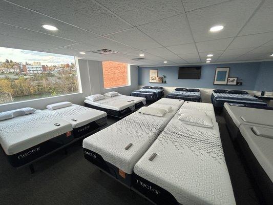 Try the Nectar Hybrid Mattress and Nectar Memory Foam Mattress at Mattress Central in Fairmont, WV.