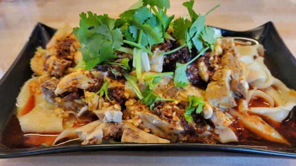 Spicy Steamed Chicken Biang Noodles – 0 Star