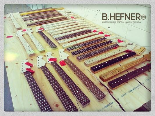 Guitar and Bass necks, many options available!