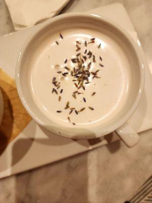 Lavender latte