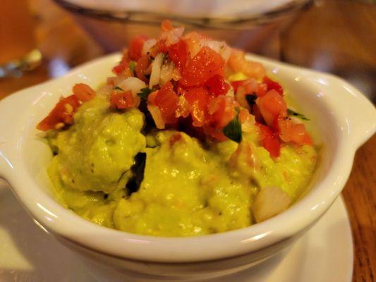 Fresh guacamole.