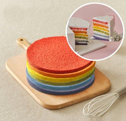 Natural coloring, No artificial coloring.   Premium and best mild taste you can experience.   - Rainbow Cake