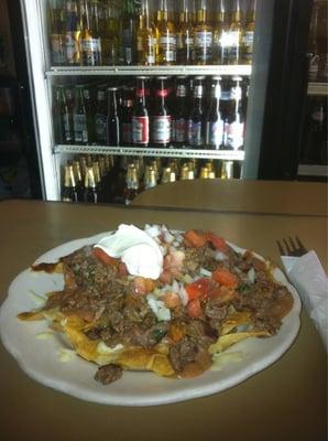 Steak Nachos were yummy =]