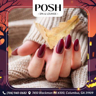 Slaying Halloween with bold almond red nails! 
ℬℴℴℴℴℯℴ