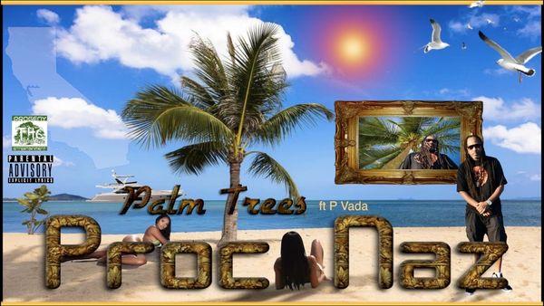 Proc Naz art work for his single "Palm Trees" ft P Vada