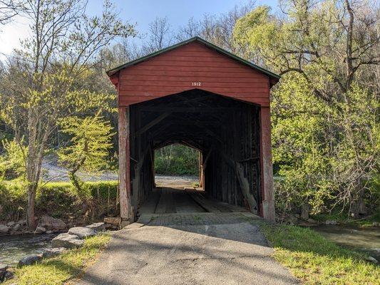 Sinking Creek Covered Bridge, Newport