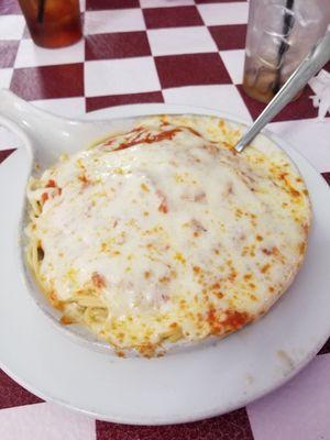 Baked spaghetti