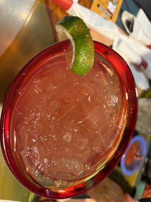 Pomegranate margarita