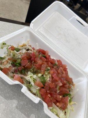 Burrito bowl w/ pulled pork - yum