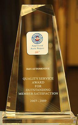 100% AAA Customer Satisfaction 2007-2009, 2011