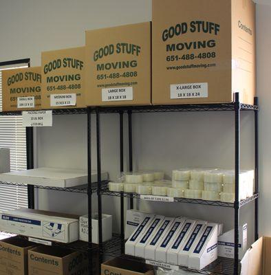 We have everything you need to get packed up for  your move!