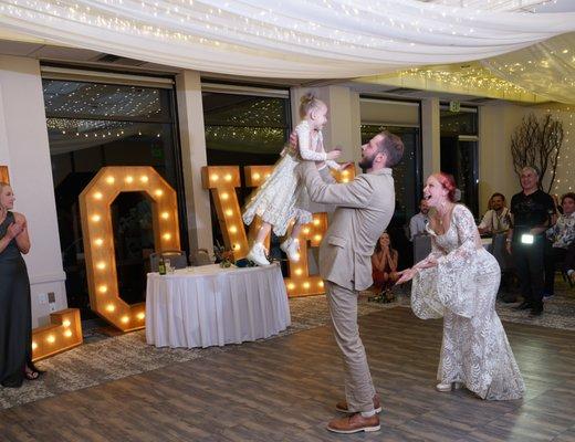 First dance with dad.