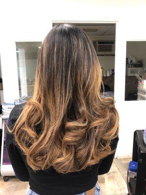 Retouch balayage