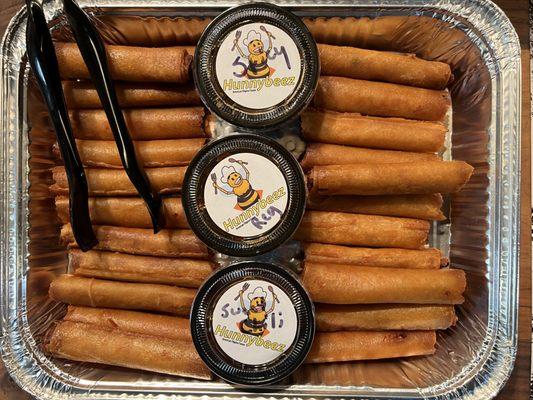 Shanghai Pork Lumpia tray