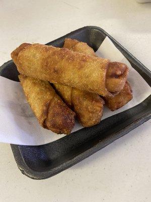 Egg rolls were exactly what I'd hoped they'd be!