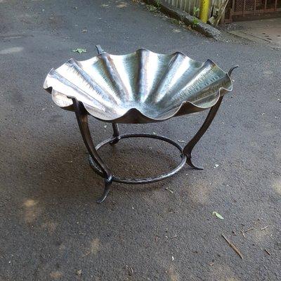 hand forged stainless steel fire pit