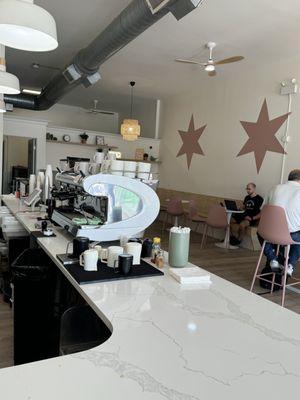 The coffee bar