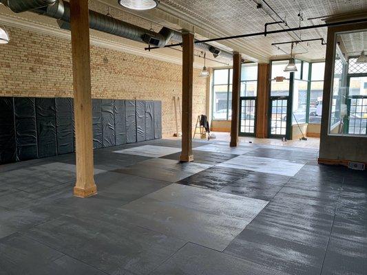 The mat space