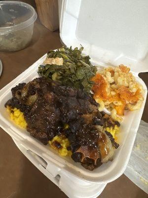 Oxtail plate