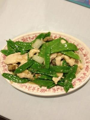 Chicken & sugar snap pea's