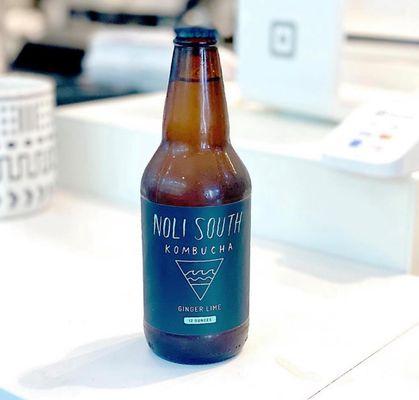 Noli south kombucha, the best there is! Grab a bottle or a draft when you come in!