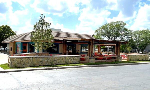 Restaurant Exterior and Patio