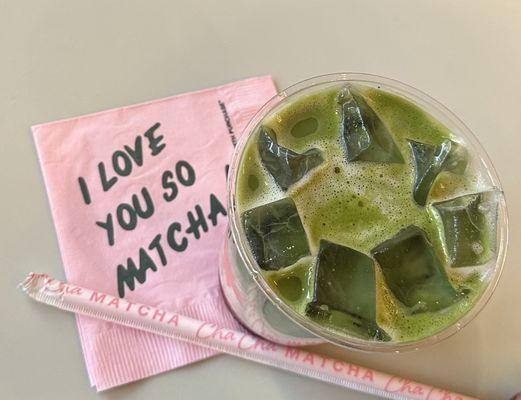 Strawberry Matcha