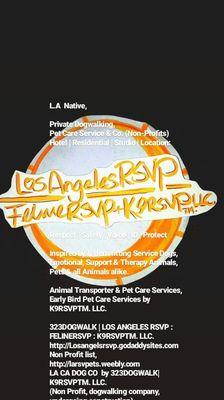 LA RSVP - Pet Owner's Private Pet Service