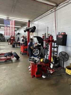 Need tires? Give our team a call, we have multiple brands available installed by professionals.